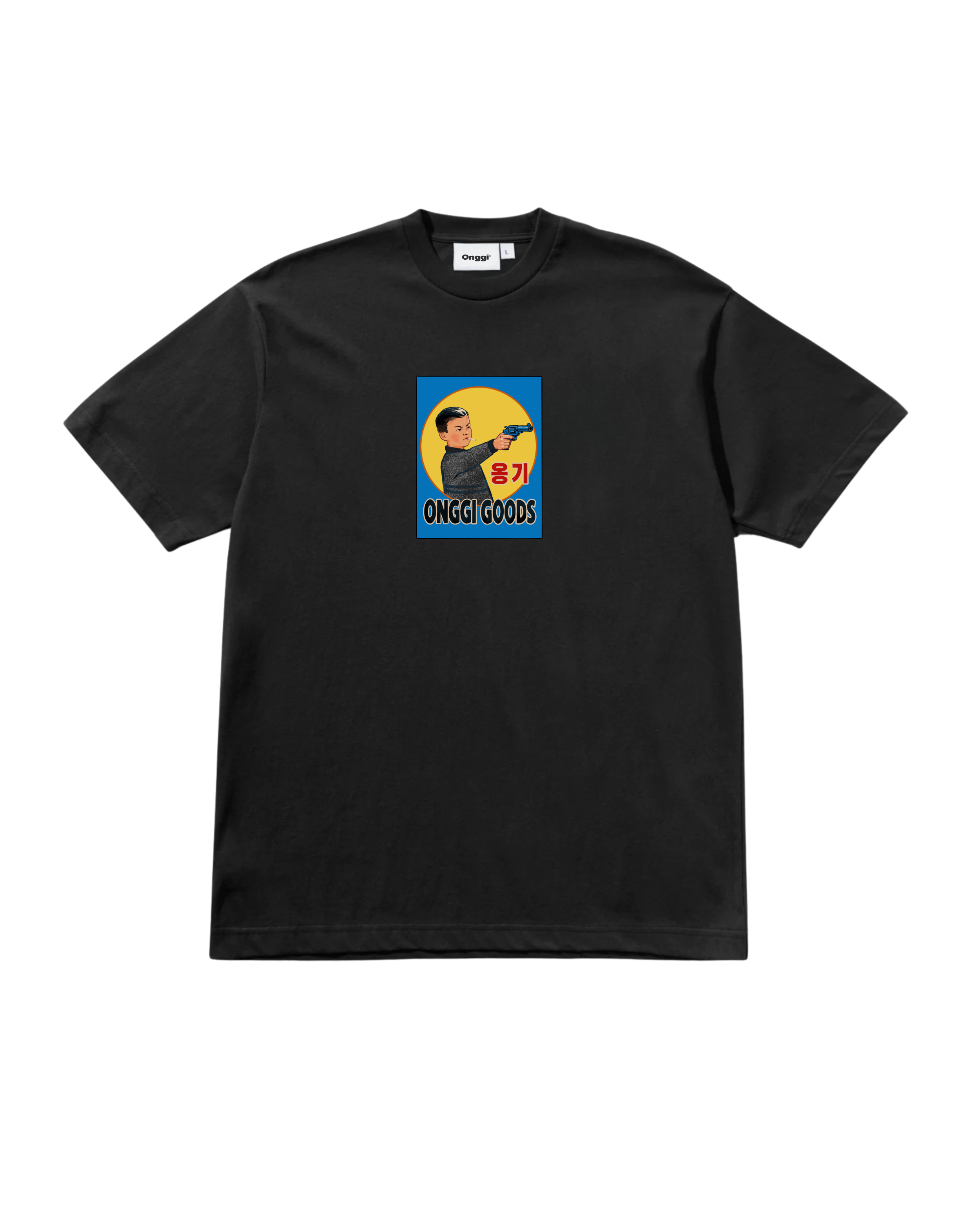 STICK EM UP TEE - BLACK