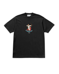 ROCKING HORSE MAN TEE - BLACK
