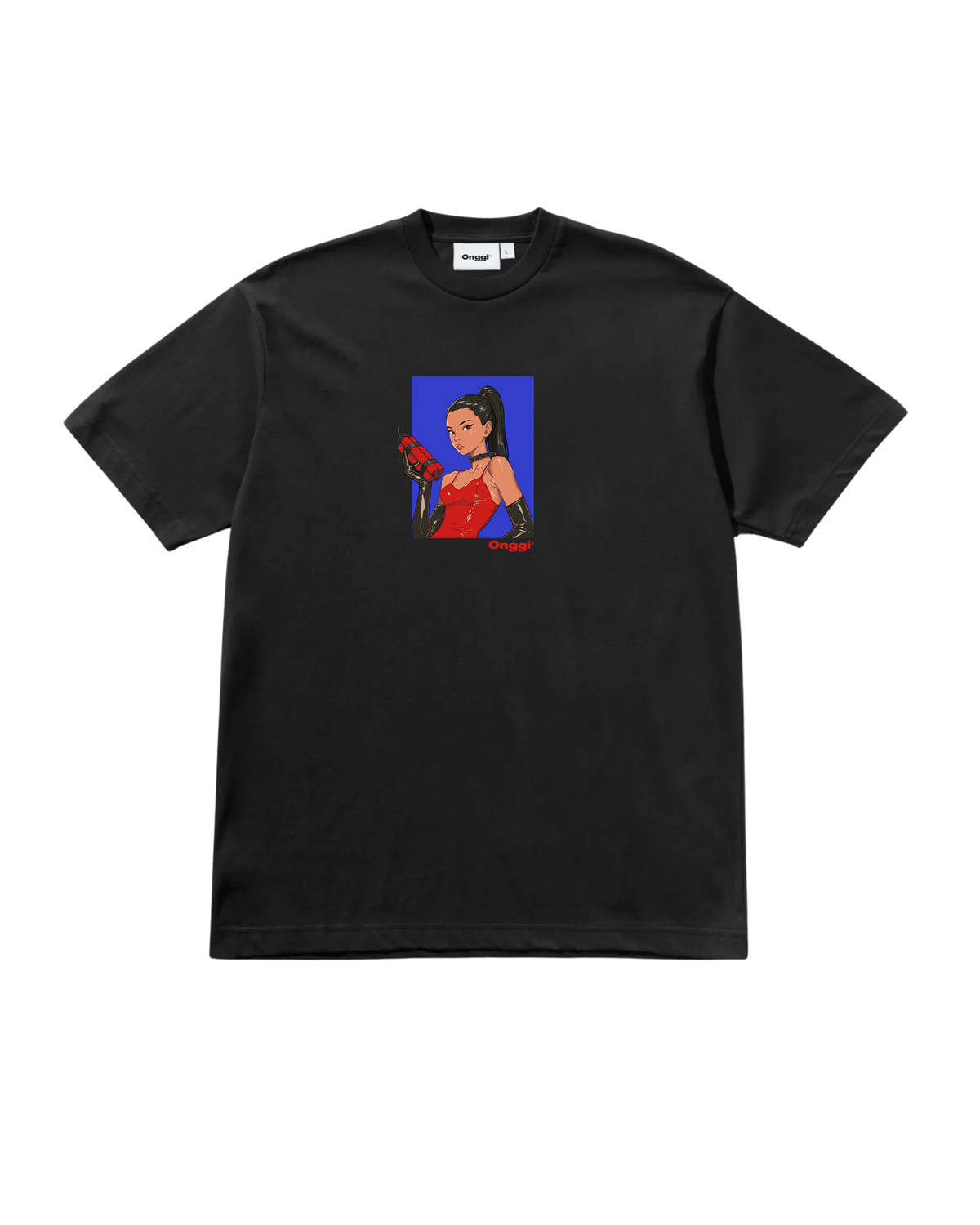 SHORT FUSE TEE - BLACK