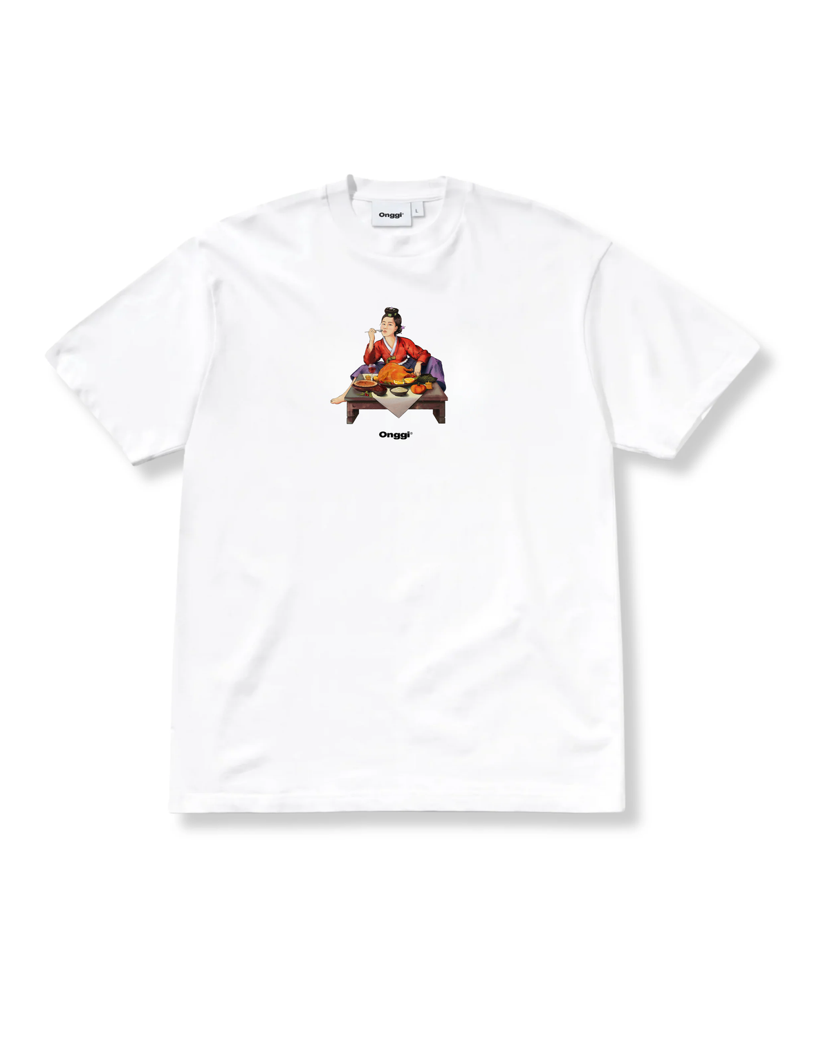 A SUCCULENT MEAL TEE - WHITE